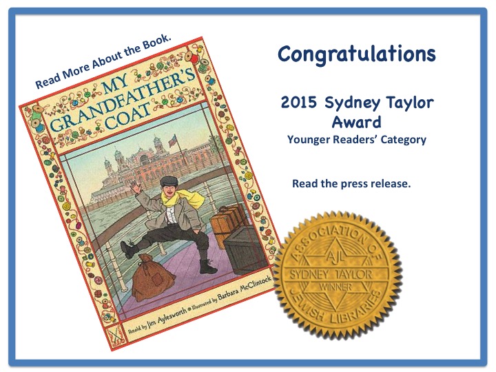 Sydney Taylor Award Slide